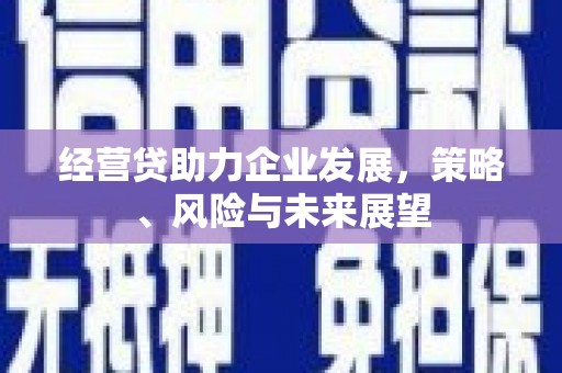 文安经营贷助力企业发展，策略、风险与未来展望