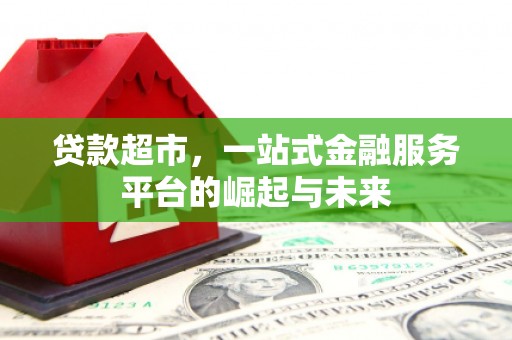 马边贷款超市，一站式金融服务平台的崛起与未来