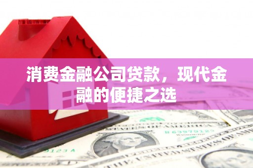 宜宾消费金融公司贷款，现代金融的便捷之选