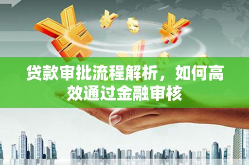 将军贷款审批流程解析，如何高效通过金融审核