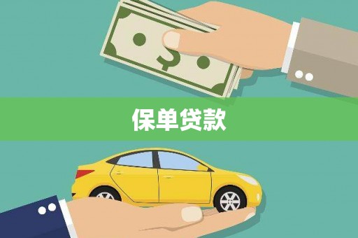 扶绥保单贷款