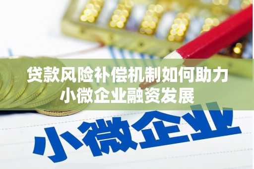 碑林贷款风险补偿机制如何助力小微企业融资发展
