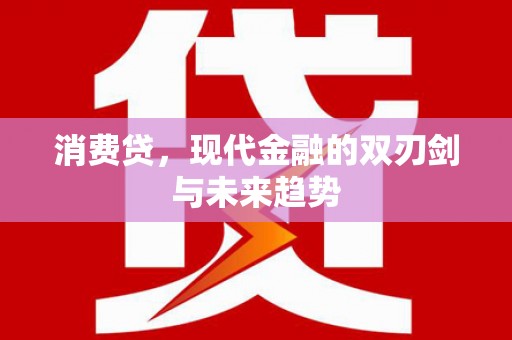 江海消费贷，现代金融的双刃剑与未来趋势