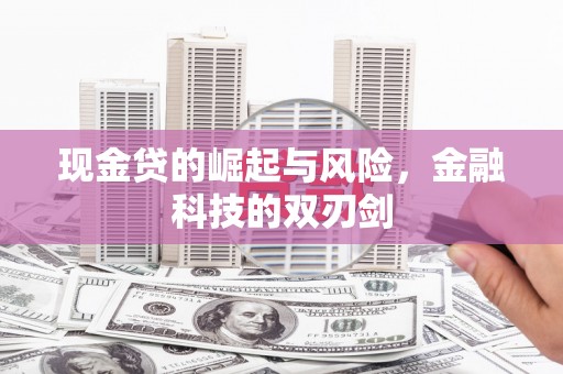 乌来现金贷的崛起与风险，金融科技的双刃剑