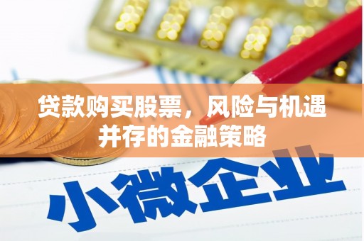 阳东贷款购买股票，风险与机遇并存的金融策略