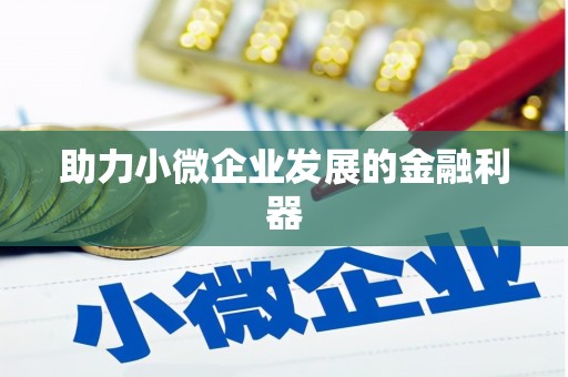岐山助力小微企业发展的金融利器