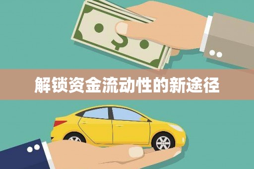 海安解锁资金流动性的新途径